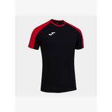 Joma Erkek Futbol Maç Forma Eco Championship Short Sleeve Black Red 102748.106