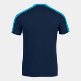 Joma Erkek Futbol Maç Forma Eco Championship Short Sleeve Navy Fluor Turquoise 102748.342 - Lacivert