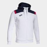 Joma Erkek Futbol Sweatshirt Toledo Zip-Up Hoodie 103737.203 - 3XL - Beyaz