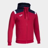 Joma Erkek Futbol Sweatshirt Toledo Zip-Up Hoodie 103737.603 - 2XL - Kırmızı