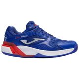 Joma Erkek Joma Pswis2604 Swing 26 Toprak Kort Unisex Tenis Ve Pickleball Ayakkabısı Mavi/beyaz Shoes