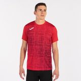 Joma Erkek Koşu - Yürüyüş T-Shirt Elite Short Sleeve 101929.600 - Kırmızı