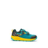 Joma JSHOW2503V çocuklar için spor ayakkabısı, Joma Schok, turuncu ve mavi, cırt cırtlı ve kaymaz tabanlı, erkek çocuklar için