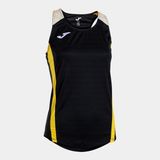 Joma Kadın Kolsuz Siyah Spor Tişört 902521.109 Nefes Alabilir Kumaş ve Rahat Kesim - XL