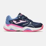 Joma Master 1000 Jr Kız Çocuk Tenis ve Padel Ayakkabısı Lacivert Pembe JMATS2633C - Lacivert - Pembe