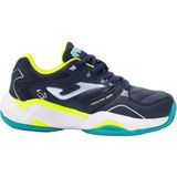 Joma Master 1000 Jr Unisex Spor Ayakkabı Lacivert/Sarı Kaydırmaz Taban Sentetik Malzeme - Siyah