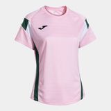 Joma Montreal Kadın Sıfır Yaka Pembe Spor Tişört 902518.554 - XL