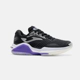 Joma PICKLS2601 Picklet Sert Kort Kadın Tenis ve Pickleball Ayakkabısı Siyah/mor - Siyah - Mor