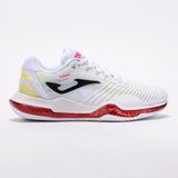 Joma Point Kadın Tenis Ayakkabısı TPOILW2502C Beyaz Toprak Kort İçin Hafif ve Nefes Alabilir