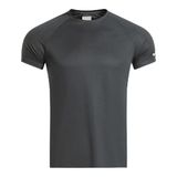 Joma R-Night Short Sleeve T-shirt Dark Gray Black Erkek Gri Siyah Tişört GRİ
