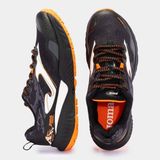 Joma Sıerra Men 2301 Erkek Spor Ayakkabı Siyah Turuncu Nefes Alabilir Yapı Kauçuk Taban TKSIEW2301 - Siyah - Turuncu