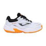 Joma Slam Çocukları Unisex Spor Ayakkabı Kalın Taban Nefes Alabilir Yapı ile Koşu ve Yürüyüş İçin İdeal - Beyaz