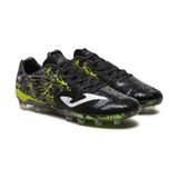 Joma Supercopa 2 Yarı Prof Black Lemon Fluor Fırm Ground Krampon - Siyah