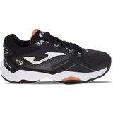 Joma T.master 1000 2301 Erkek Tenis Ayakkabısı Siyah Turuncu Durabilitiy Kauçuk Taban ile Konforlu Kullanım - Siyah - Turuncu