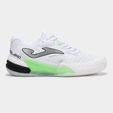 Joma TROLW2502C 2502 Roland Erkek Beyaz Tenis Ayakkabı Toprak Kort İçin Dayanıklı Malzeme