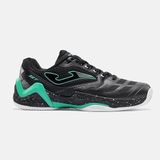 Joma Tsets2601c Set Toprak Kort Erkek Tenis Ayakkabısı Siyah/Yeşil