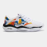 Joma TSMAW2532C Smash Erkek Tenis Ayakkabısı Hafif ve Esnek Taban ile Günlük Kullanıma Uygun - Beyaz