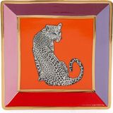 Jonathan Adler Safari Kare Formlu Porselen Tepsi - Standart
