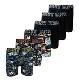 JONY CRIS Desenli Boxer. 6-Paket Erkek İç Giyim (Des1, L)