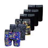 JONY CRIS Desenli Boxer. 6-Paket Erkek İç Giyim (Des2, M)