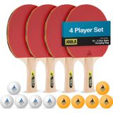 Joola Family Masa Tenisi 4 Raket 10 Top Set