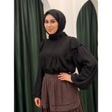 JOOQSTORE Fırfırlı Gömlek - 36 - Siyah