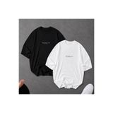 Jooy Company 2'li Avantaj Set Brooklyn JC Baskılı Oversize T-Shirt