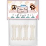 Jooys Beyaz Pres Köpek Ödül Kemiği 7 cm 4'lü - 0