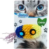 Jooys Catnipli Kadife Renkli Saçaklı Kedi Topu