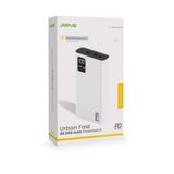 Jopus 20000mAh PowerBank PD 22.5W Hızlı Şarj Dijital Ekranlı Taşınabilir Şarj Cihazı Beyaz, 17524