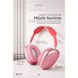Jopus Bluetooth Kulaklık iOS Android Uyumlu Yüksek Ses Kalitesi Mikrofonlu Kulaklık Acustica Red