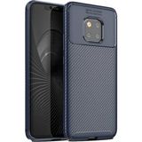 Jopus Huawei Mate 20 Pro Kılıf Karbon Desenli Lux Negro Silikon - Lacivert