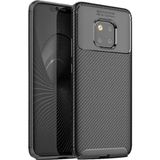 Jopus Huawei Mate 20 Pro Kılıf Karbon Desenli Lux Negro Silikon - Siyah