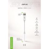 Jopus iPhone 7-8-X-11-12-13-14 Serileri ile Uyumlu Bluetooth Bağlantılı 3.5mm Kulaklık Dönüştürücü JO-IB01 Beyaz, 42337