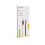 Jopus İphone Android Uyumlu - Type-C To 3.5mm Aux Kablo - Tak Çalıştır Aux Örgülü - 1 Metre - JA-05