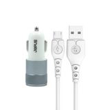 Jopus Micro Çift Usb Girişli 3.0A Hızlı Araç Çakmaklık Şarj Cihazı Jo-A6 Jwix 2İn1 3100 Mah