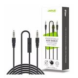 Jopus Mikrofonlu AUX Kablosu 3.5mm 1M - Siyah