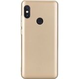 Jopus Xioami Mi A2 Mat Premium Gold Silikon Kılıf + Cam Ekran Koruyucu