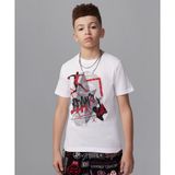 Jordan 3Peat T-Shirt 08-16 yaş çocuk erkek Beyaz Tişört - 95D735-001