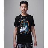Jordan 3Peat T-Shirt 08-16 yaş çocuk erkek Siyah Tişört - 95D735-023