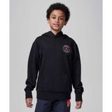 Jordan 95D287-023 Siyah Paris Saint-Germain Statement Fleece Pullover Hoodie Çocuk Sweatshirt