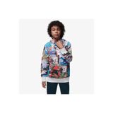 Jordan 95D396-782 Brooklyn All Over Print Fleece Pullover Çok Renkli Çocuk Sweatshirt