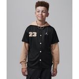 Jordan 95D542-023 Siyah Hooded Jumpman Baseball Pullover Çocuk Sweatshirt