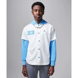 Jordan 95D542-782 Beyaz Hooded Jumpman Baseball Pullover Çocuk Sweatshirt
