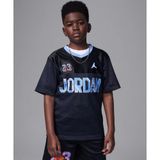 Jordan Air Soccer Jersey 08-16 yaş çocuk erkek Siyah Tişört - 95D943-023