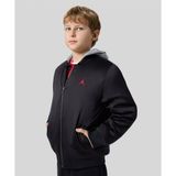 Jordan Big Logo Hooded Bomber 08-16 yaş çocuk erkek Siyah Mont - 95D647-023