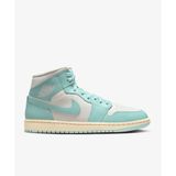 Jordan BQ6472-132 Beyaz Air 1 Mid Kadın Sneaker