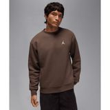 Jordan Brooklyn Fleece Crew-Neck Sweatshirt Erkek Kahverengi Sweatshirt - FV7293-237