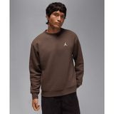 Jordan Brooklyn Fleece Crew-Neck Sweatshirt Erkek Kahverengi Sweatshirt - FV7293-237
