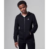 Jordan Brooklyn Fleece Full Zip Hoodie 08-16 yaş çocuk erkek Siyah Sweatshirt - 95D388-023